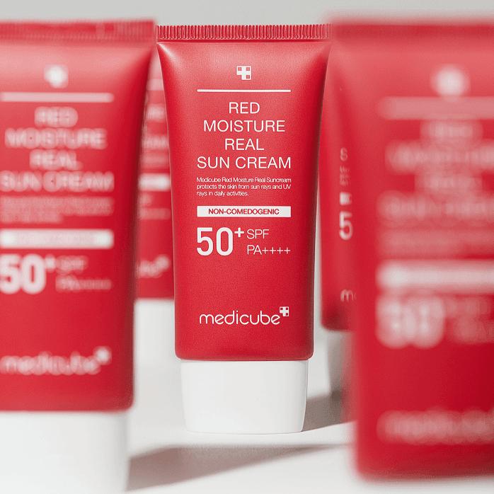 Medicube Red Moisture Real Sun Cream SPF 50+ PA++++ 50ml
