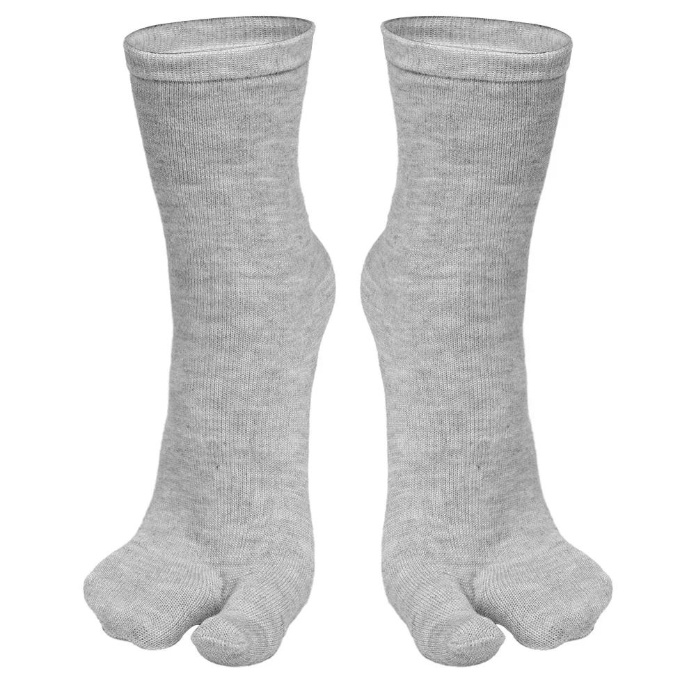 

Simple Cotton Solid Color Two-Toed Socks for Women Man Japanese Harajuku Style Summer Comfortable High Quality Tabi Toe Socks