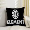 E-Element Skateboards Boardsport Logo Pillow Gift Home Office Decoration Bedroom Sofa Car Cushion Cover case 45x45