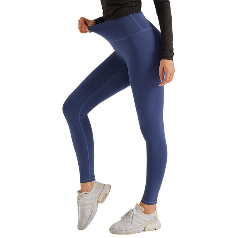 Plus Size High Elasticity Yoga Leggings Women Running Workout Fitness Tight Pants With Seamless Design