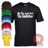 Custom Personalised Classic Godfather Movie T-shirt Birthday Christmas Gangster
