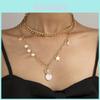 Trendy European Style Creative Jewelry Charming Star Crown Smile Necklace For Women