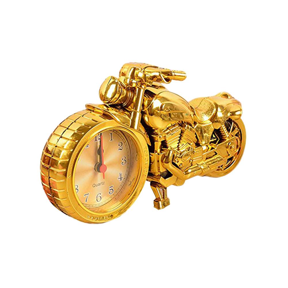 Vintage Motorcycle Alarm Clock Quartz Core Accurate Timing Decorative Unique Gift for Motor Lovers Creative Home Decor