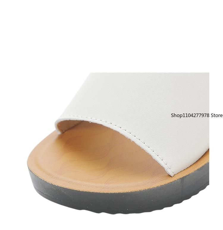 Fashion Summer 2025 Women Wedge Sandals Premium Orthopedic Open Toe Sandals Vintage Anti-slip Leather Casual Female Platform Retro Shoes