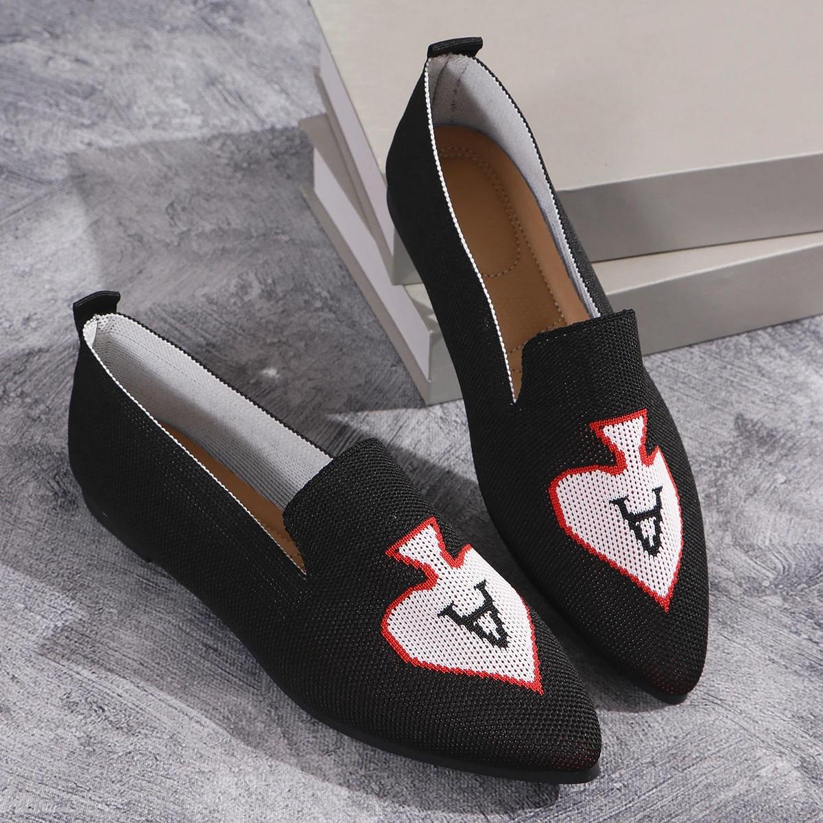 Мода 2024 Женские Классические Балетки Остроносые Повседневные Женские Лоферы На Мягкой — фото 12