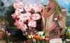 Sofiey Puppenhaus DIY-Bausatz: Miniatur-Möbel-Bastelset mit Spieluhr [Morishima Hikyou]