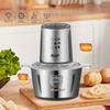 2 Speeds Electric Chopper Meat Grinder High-Quality Stainless Steel Mincer Food Home Kitchen Kitchen Slicer Egg Beater Garlic Vegetable