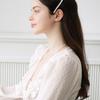 Dana Burton White Rose Garden Hairpin