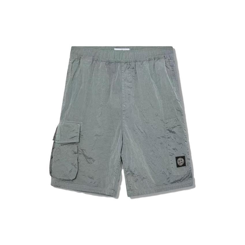 STONE ISLAND SS23 Casual Shorts Men's Haze Blue 7815L1319-V0041