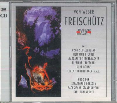 CD CARL MARIA VON WEBER Der Freischutz 500125 CANTUS CLASSICS 2000 Nie Japonia Klasyczny Używany