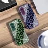 Gray Leopard Twill For Honor 200 90 8X 9X Pro Lite P50 P40 Nova 10 11i P60 Magic4 6 Mate 20 50 Tempered Glass Phone Case