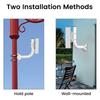 2pcs Durable Bridge Bracket Wall-Mounted Access Point Mount Adjustable J Pole Mounts  Outdoor Use