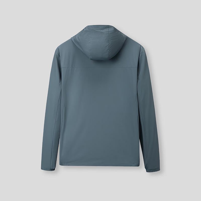 HLA Men's Lightweight Hooded Sun Protection Jacket
