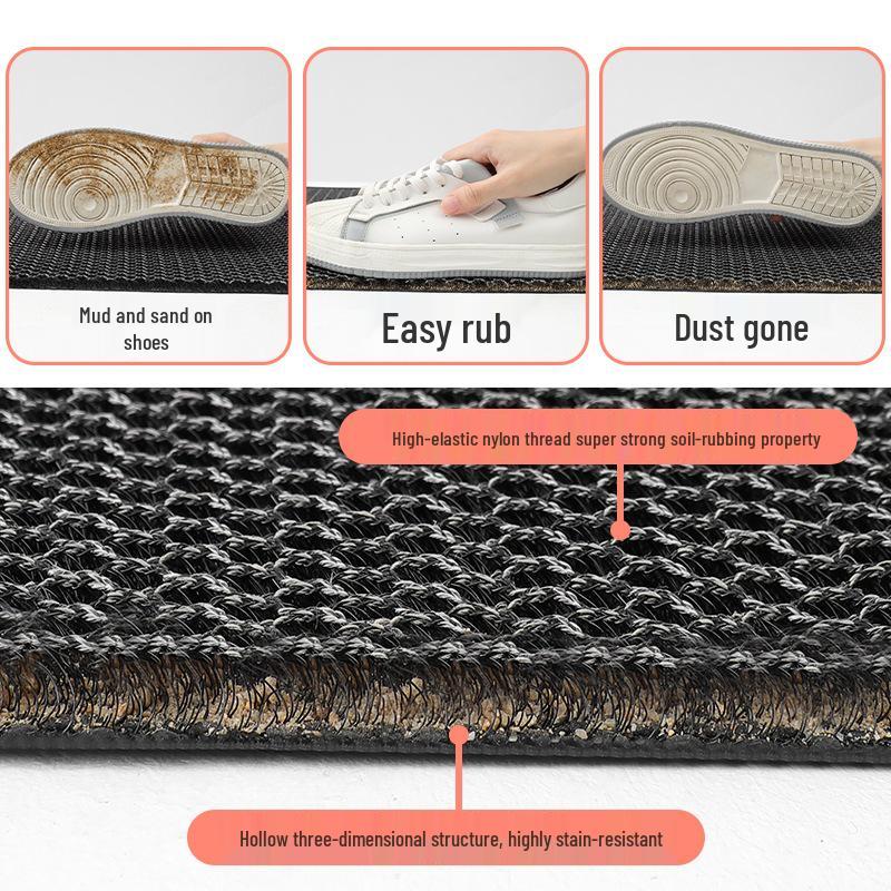Outdoor Non-Slip Elastic Doormat for Villa Entrance Outdoor Entrance Carpet and Mat Outside The Door