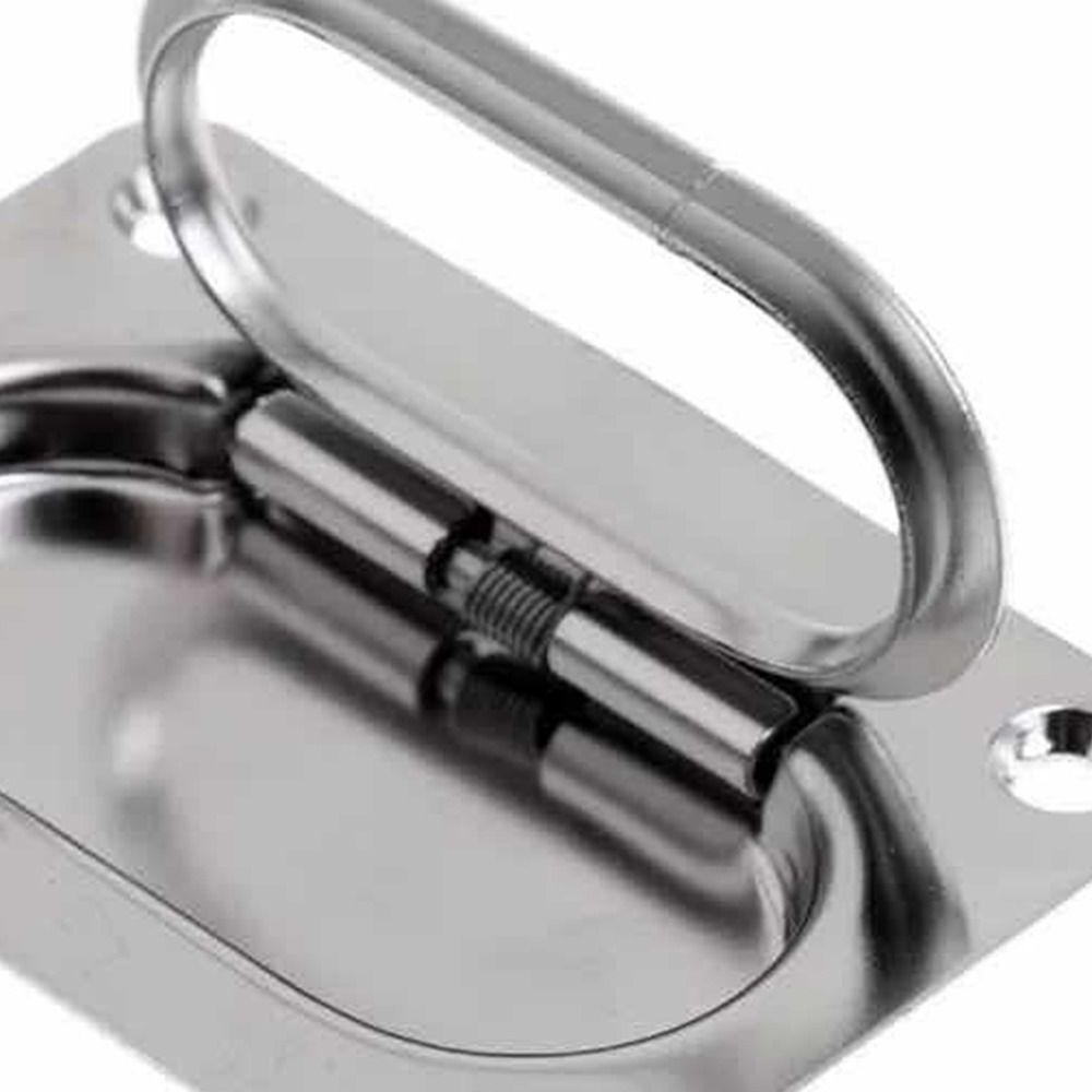 Anti-Rattle Pull Flush Lift Ring Marine Grade Lockable Hold Down Clamp  Boat Accessories