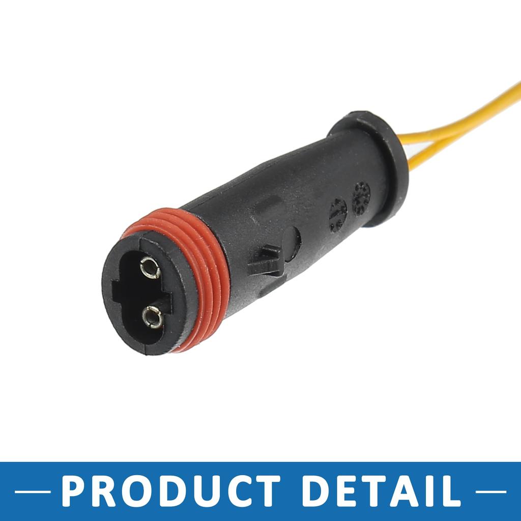 A ABSOPRO Front Rear Disc Brake Pad Wear Sensor 2115401717 for Mer cedes-Be nz S500 2000-2006 4 pcs