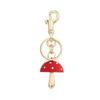Bag Charm Women's Handbag Decor Exquisite Keychain Accessories Portable Mushroom Pendant  Gifts