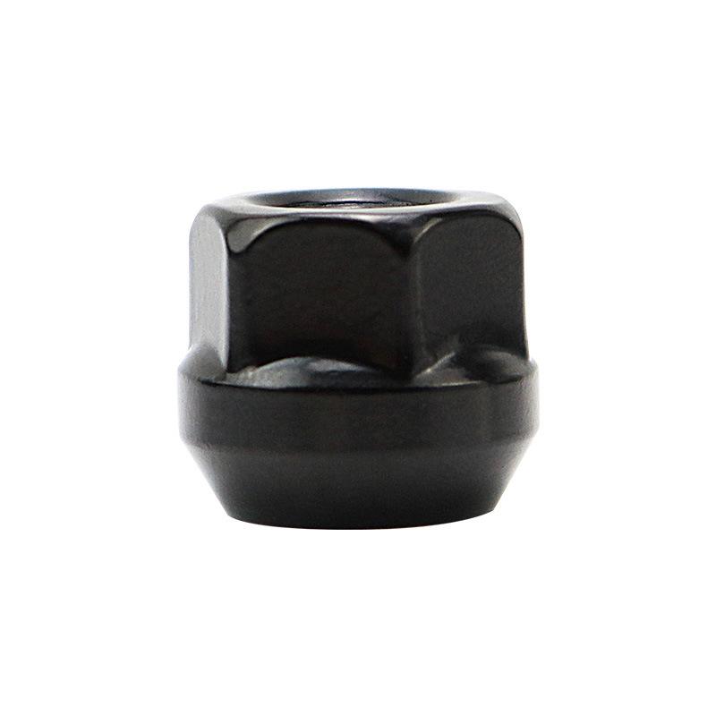 20 PCS  Open End  Lug Nuts  Black 3/4"(19mm) Hex  0.84” (21mm) Height  60 Degree  Wheel Nuts Black