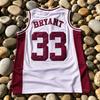 White and Red Basketball Jersey 3D Customized Men's Vest Casual Loose Quick-drying Moisture-wicking and Breathable