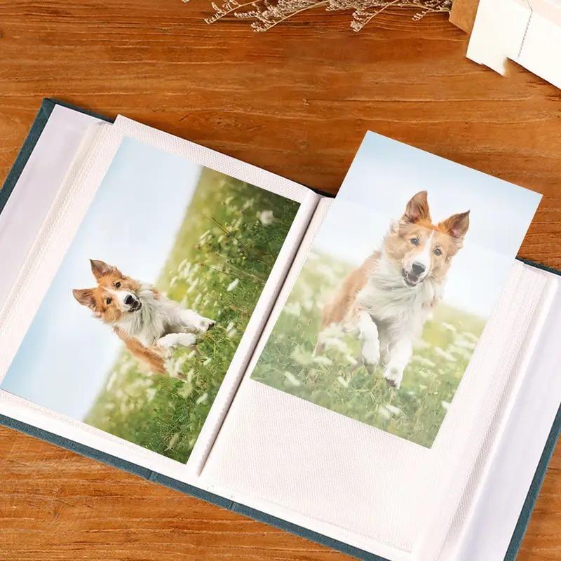 New Home 6 Inch Family 100Photos 10x15 Cm Image Art Photo Albums Interstitial Album Classic Retro Photo Album Collection