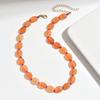 Bohemian Colorful Resin Beaded Necklace for Women Fashion Statement Handmade Beads Choker Jewelry Summer Beach Holiday Gifts