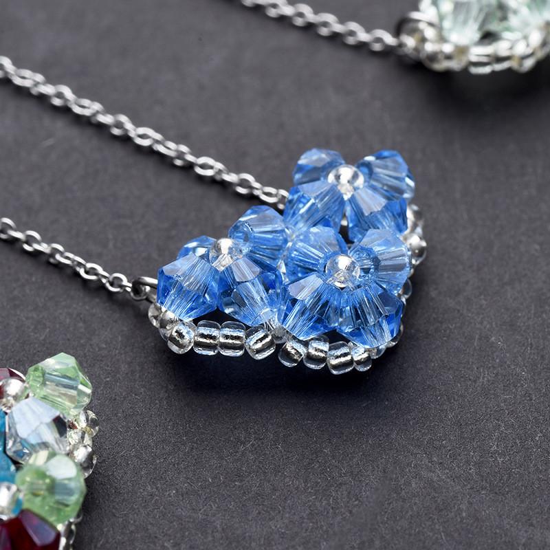 Delightful 2022 Heart Shaped Necklace Lovely Beaded Design Perfect For Casual And Formal Occasions