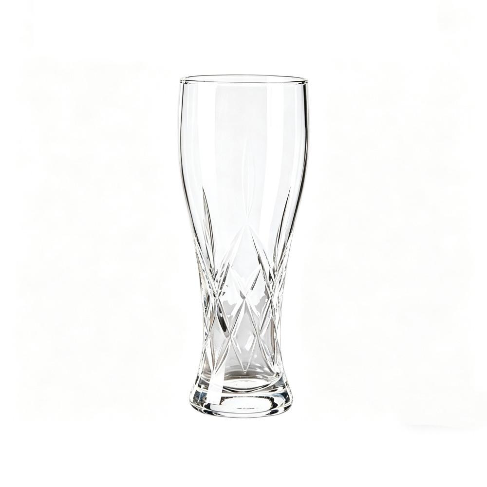 Thickened Glass Beer Mug 300/560ml Ice Coffee Cup Creative Juice Glass  Restaurant 300 ml-Style A