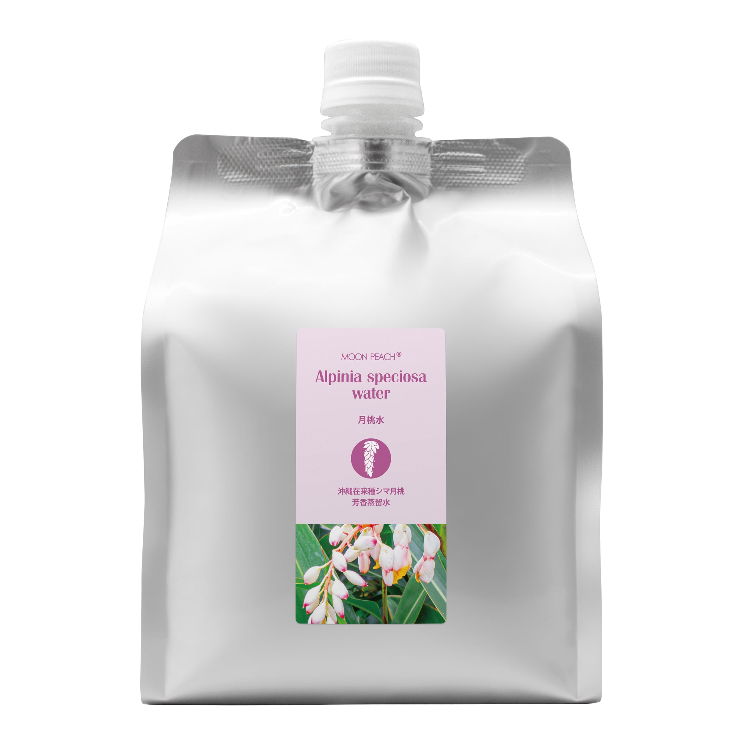 

Лаборатория натуральной косметики Moon Peach, 100% чистый, без консервантов, сделано в Японии, 1000 мл, алюминиевый пакет