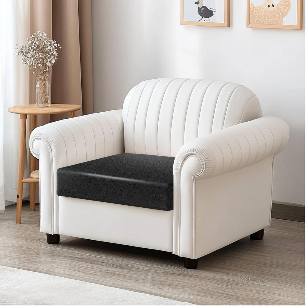 PU Leather Couch Cushion Slipcover Waterproof Stretch Covers for Sofa RV Chair Seat Cover Loveseat Couch Cushion Replacement