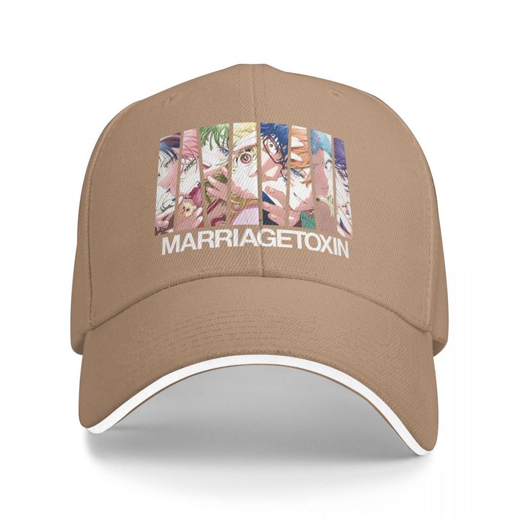 Baseball Caps Marriage Toxin Marriagetoxin Anime Trendy Casquette Unisex Women Sport Summer Caps