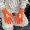 Color Cycling Mittens Outdoor Gloves  Gloves Korean Style Gloves Women Knitted Gloves