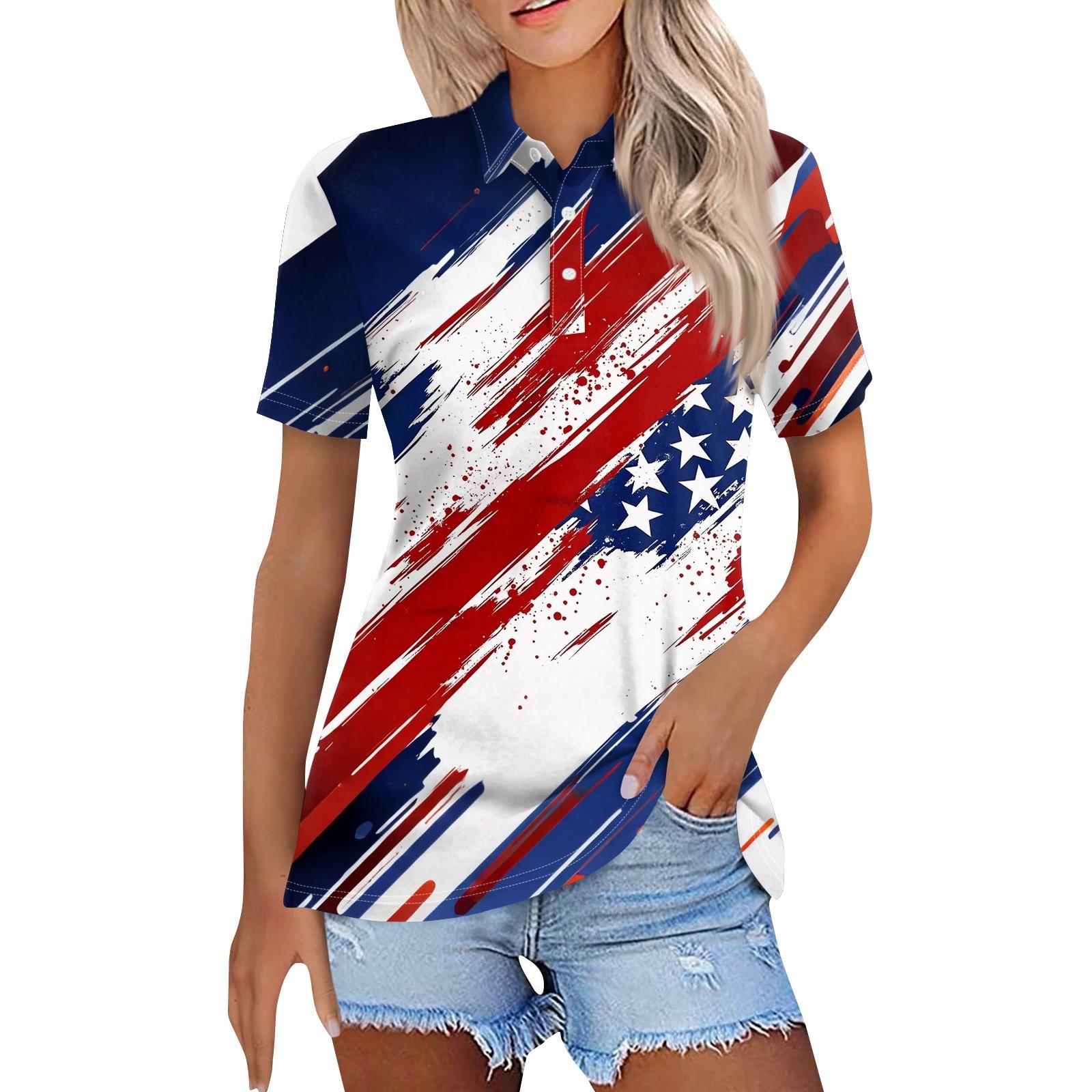 

Женская модная повседневная рубашка с отворотом и коротким рукавом с принтом, женские топы на пуговицах XL белый