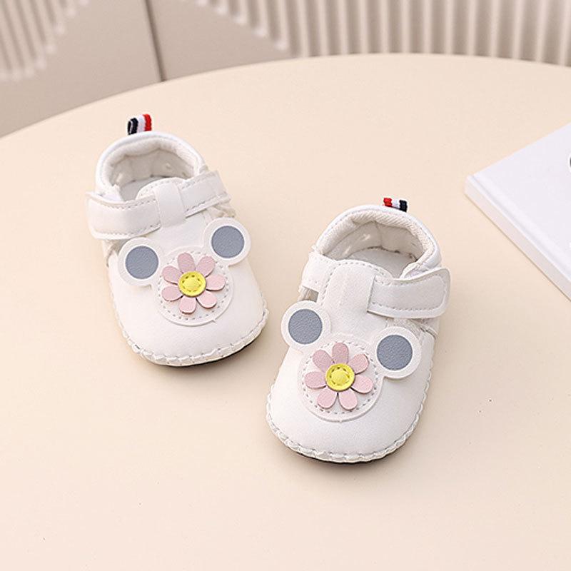 Toddler Baby Princess Shoes 0-1 Years Old Soft Sole Cute Baby Shoes Spring and Summer 6-12 Months Anti-drop