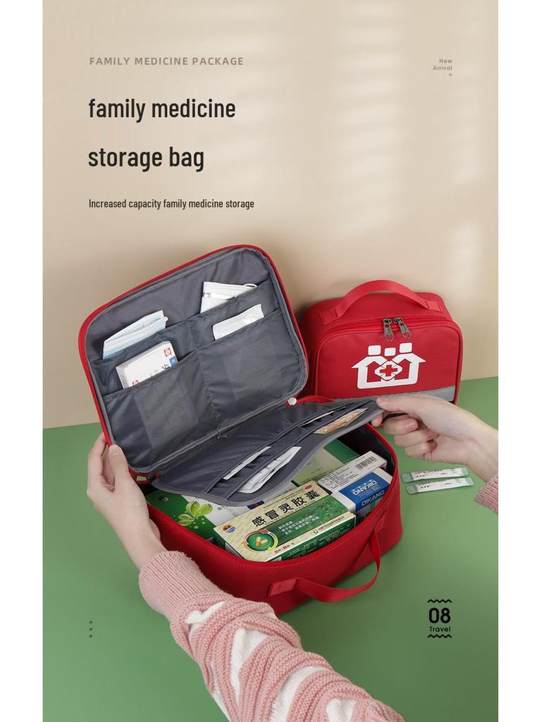 Health & Safety Back-to-School Kit: Child & Adult Medical Essentials and Storage Bag