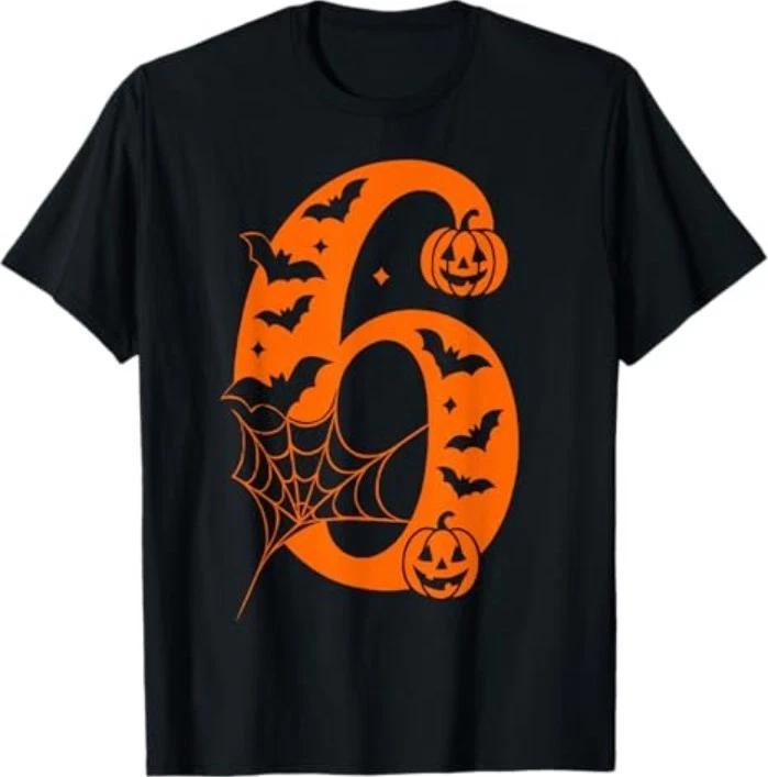 

Women Men Couple Halloween Costume 6 7 Rizz Six Seven Meme T-Shirt 2XL