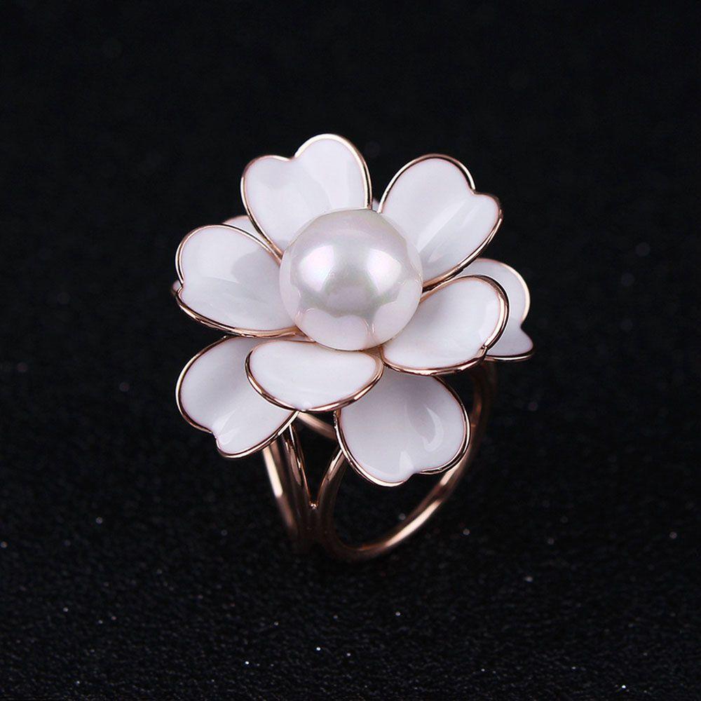 Broche Attache-foulard Fantaisie Dorée - Motif Fleur Et Feuilles - Poids 17g, Référence W1255