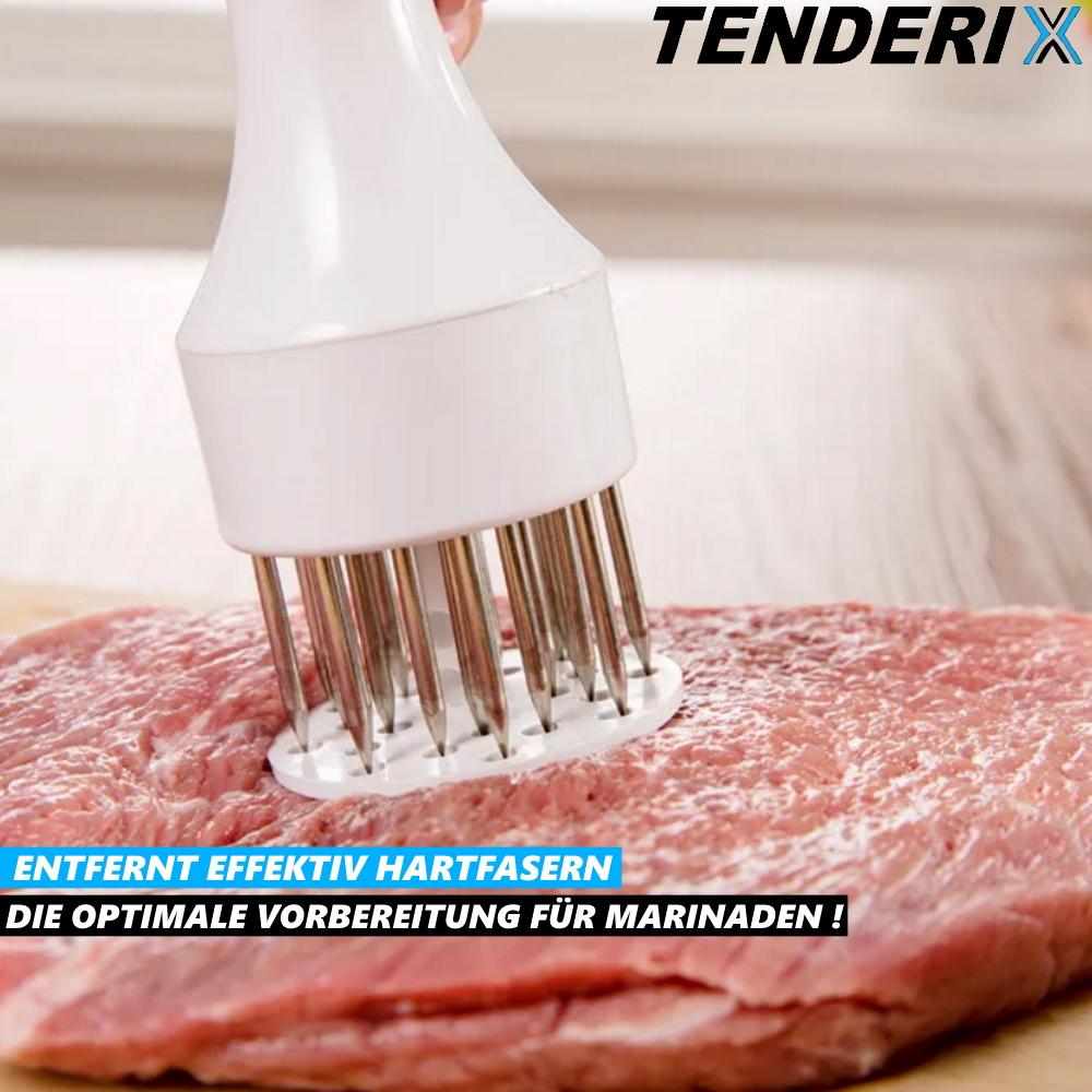 TENDERIX Steaker Fleischklopfer Fleischstecher Fleischhammer Tenderizer