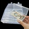 12Pcs Transparent Portable Storage Box, Multifunctional Handicraft Storage Box