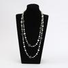 Elegant Pearl Necklace for Women - Versatile Choker & Long Sweater Chain with High-End Luxury Style