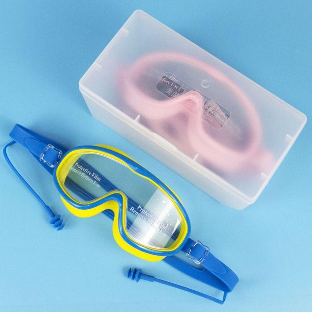 Anti-fog Diving Eyewear Large Frame Water Racing Glasses Swim Training Glasses Water Sports
