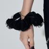 XANADU ROSE SCRUNCHIE_BLACK