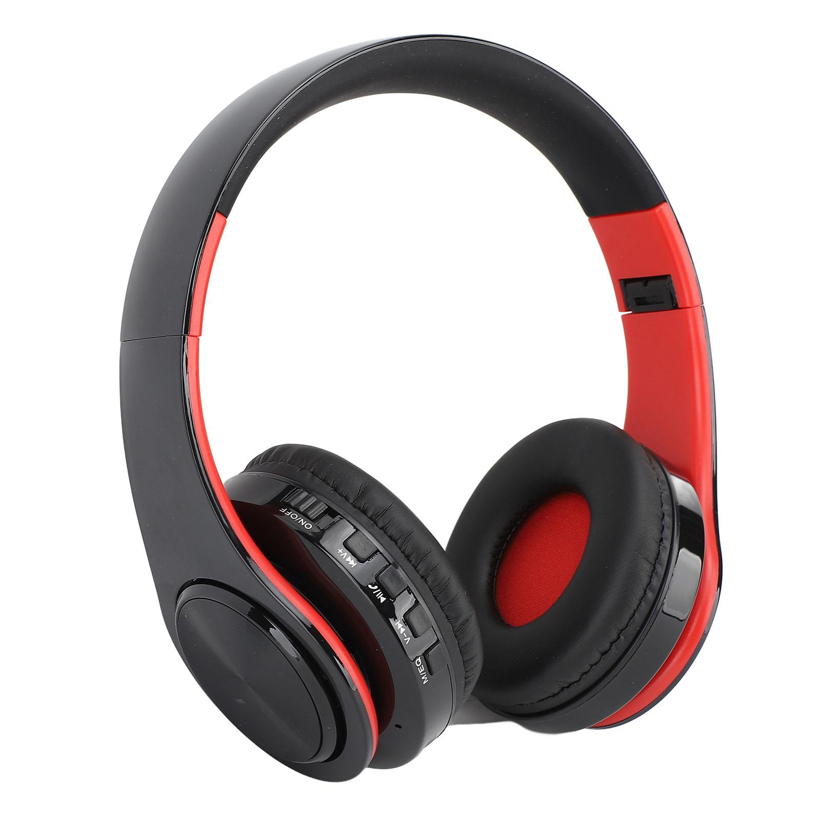 

Wireless BT Headset Foldable Portable Multifunctional Buttons Headphone Earphone for Music Phone Calls