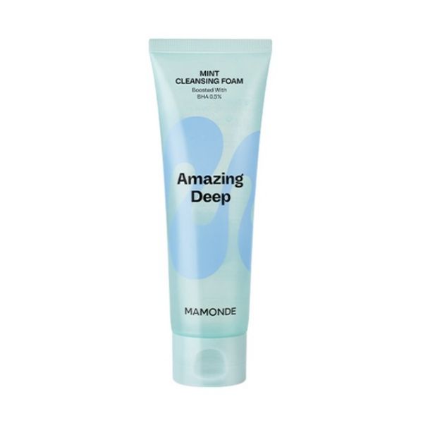 Mamonde Amazing Deep Mint Cleansing Foam Pore Purifying & Sebum Control 120ml
