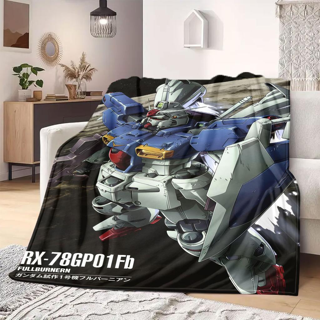 Char's Zaku II Flannel Blanket Warm,Comfortable,Suitable for Bedrooms,Sofas,Beds,Chairs,Picnics,Travel