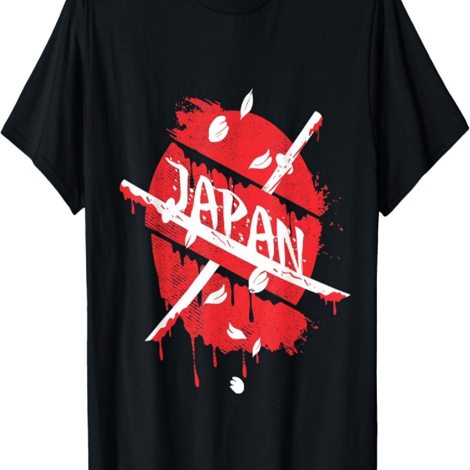Japan Tokyo Asia Shinobi Cherry Blossom T-Shirt S