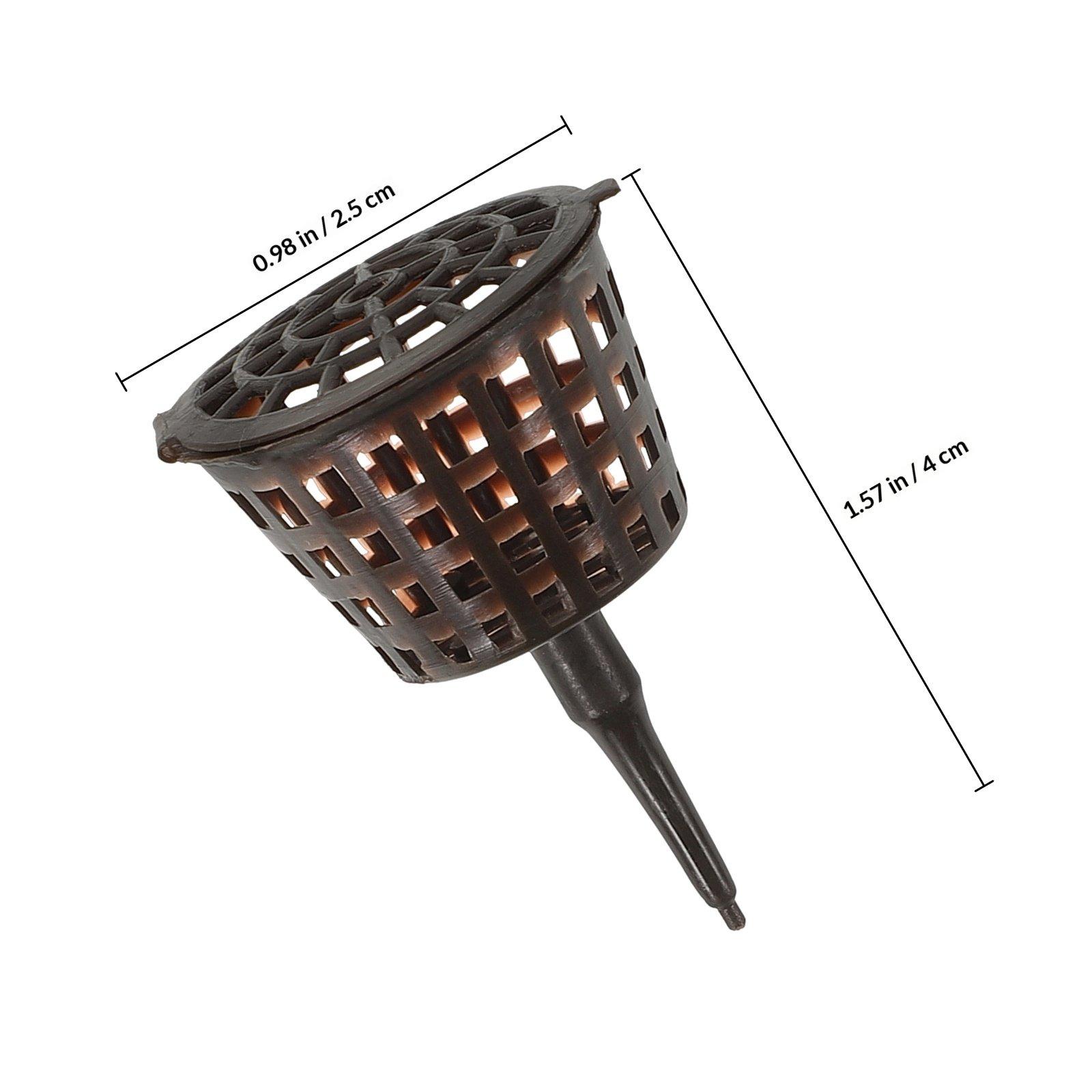 

20Pcs Plant Fertilizer Basket Plastic Controlled Release Container for Bonsai Orchid Flower Pot Easy Fertilizer Care