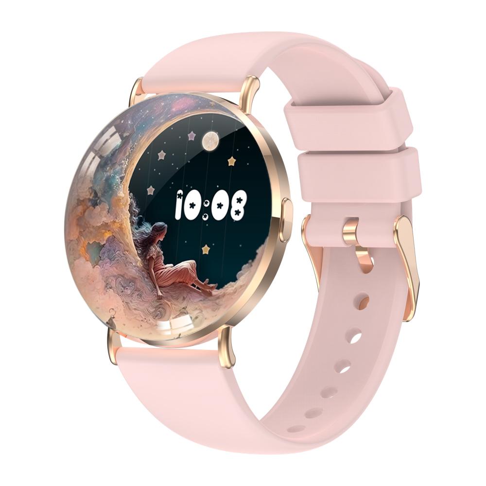 

Screen Blue Tooth Call 3D Dynamic Dial Smartwatch Heart Rate Sports Watches Music Waterproof All Metal Body Smart Watch