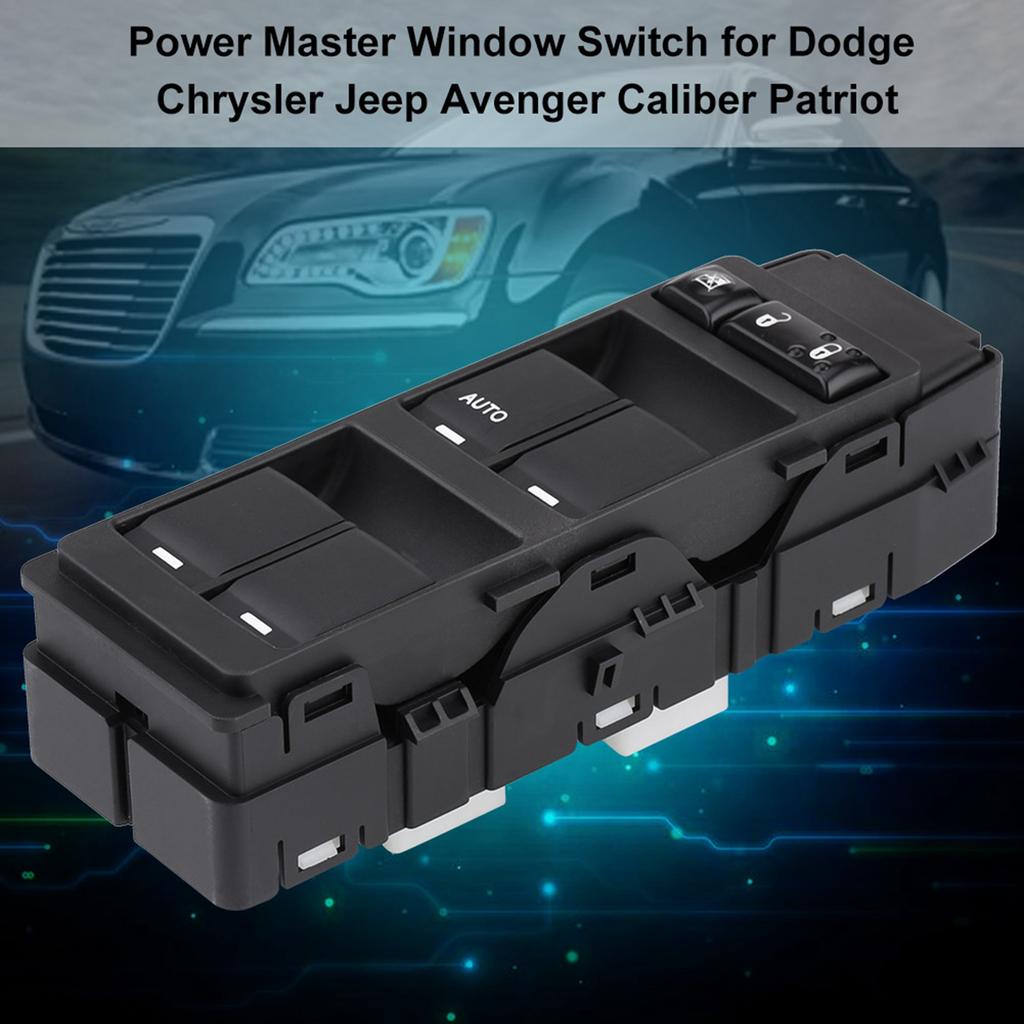 Power Master Window Control Switch for Dodge Chrysler Jeep Avenger Caliber Patriot 04602780AA Accessories