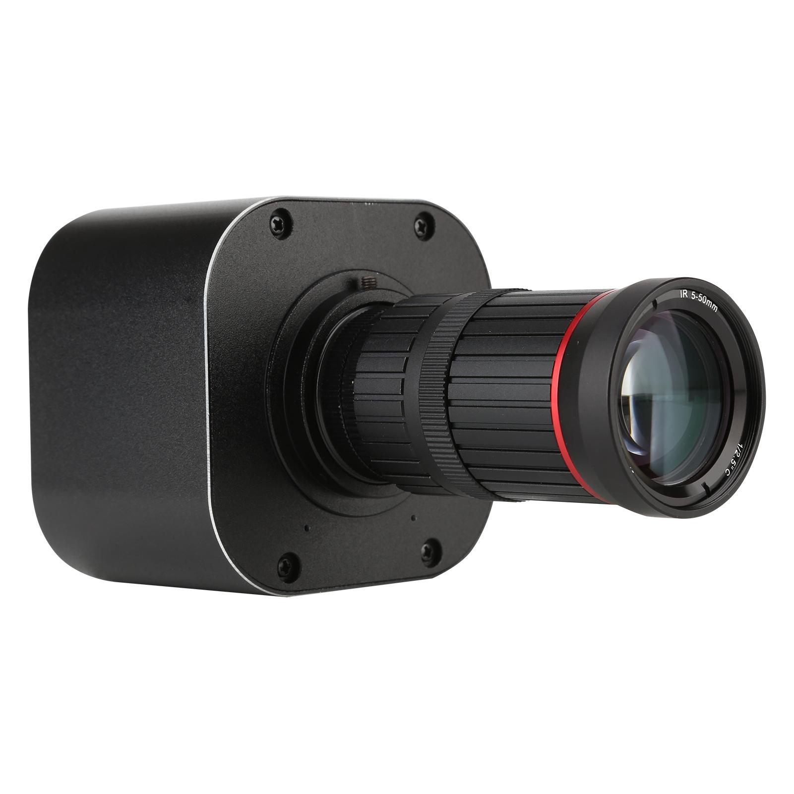 

4K HD USB Camera 10X Optical Zoom 5 50mm Variable Lens 8MP Mini Web Camera with Microphones 1920x1080@60fps Manual чорний