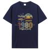 Vintage August 1980 Original Parts T-shirt Birthday Gift Tshirt Fashion Oversized T Shirt Clothing Unisex Cotton Tops